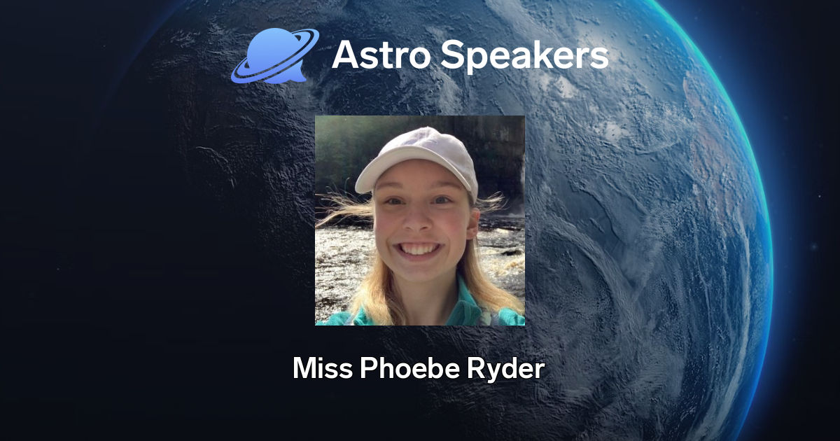 Miss Phoebe Ryder - Astro Speakers